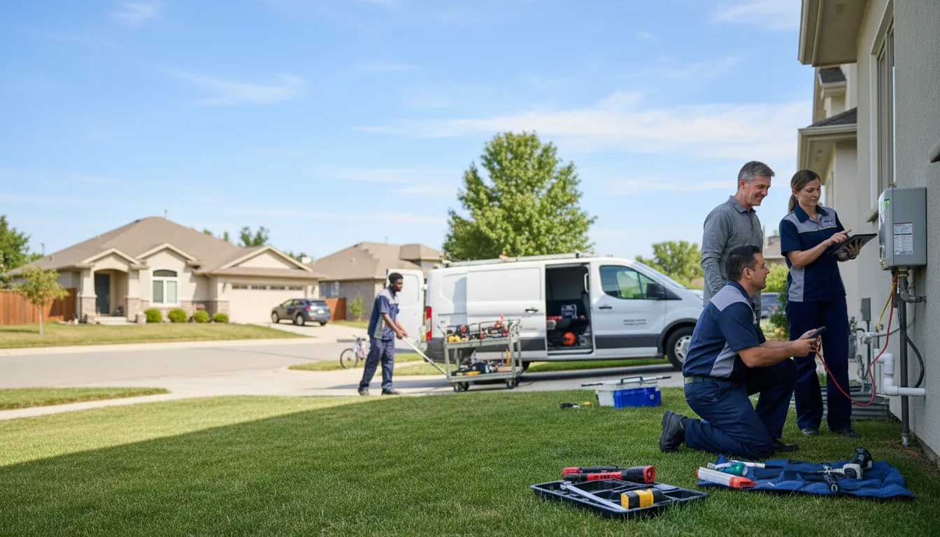 Tankless water heater service in Rio, WI